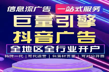行业领先企业背后的信息流代运营案例